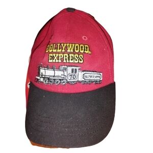 Dollywood Express Youth Red/Black Strapback Hat Train Cap
